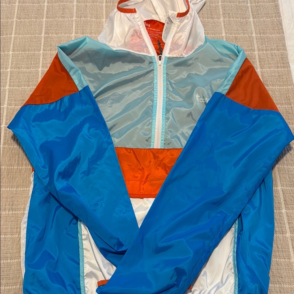 Colorblock Windbreaker Jacket